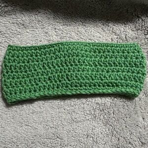 Green Crochet Headband/Ear Warmer